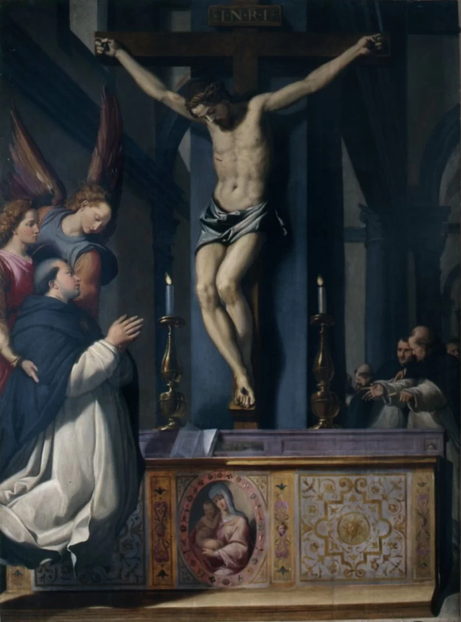 Visione di san Tommaso d'Aquino - Firenze, Cenacolo di San Salvi
